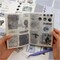 40 Sheets Vintage Washi Stickers Book for Scrapbook(Blue Planet Theme)